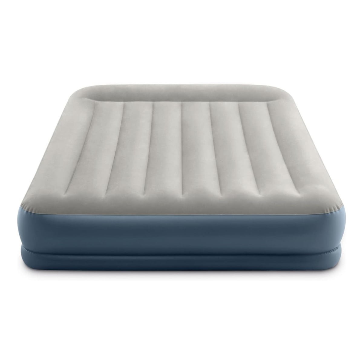 Intex Queen Pillow Rest Mid-Rise Airbed with Built-in Pump Unisex