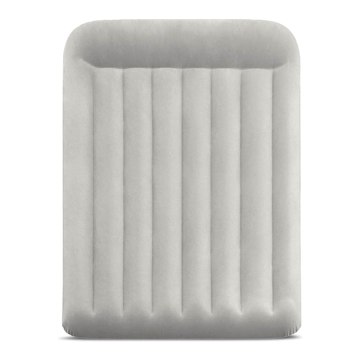 Intex Queen Pillow Rest Mid-Rise Airbed with Built-in Pump Unisex
