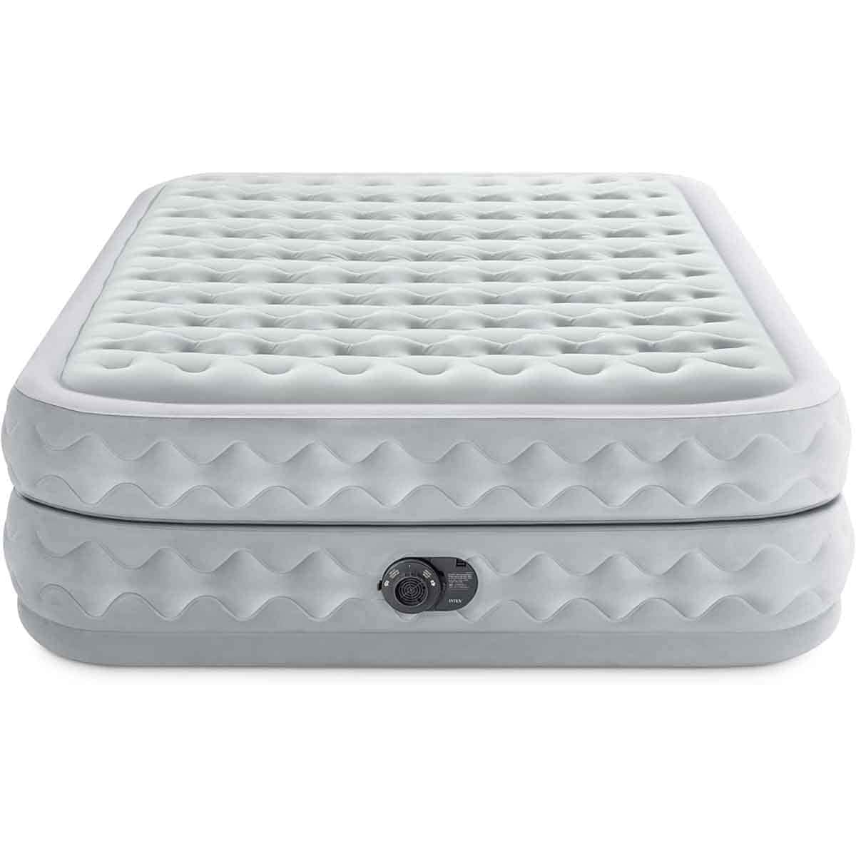 Intex Queen Supreme Air-Flow Airbed with Fiber Tech RP Unisex, 13+ Years