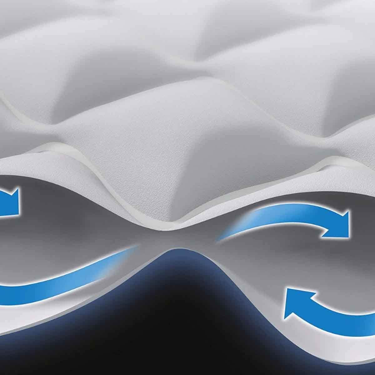 Intex Queen Supreme Air-Flow Airbed with Fiber Tech RP Unisex, 13+ Years