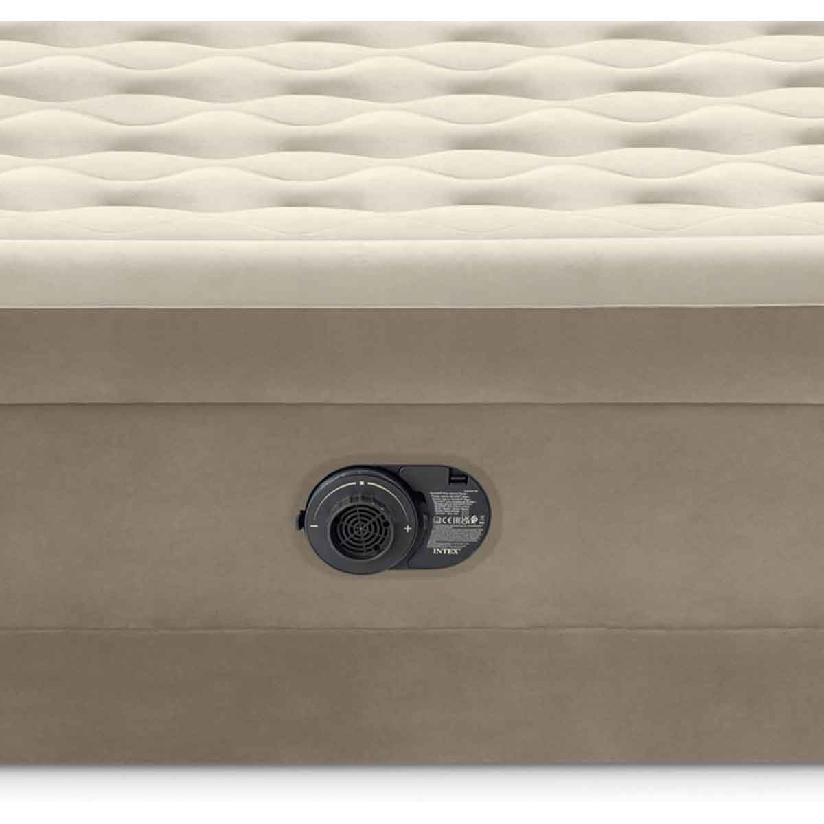 Intex Queen Ultra Plush Airbed with Fiber Tech RP Unisex, 13+ Years