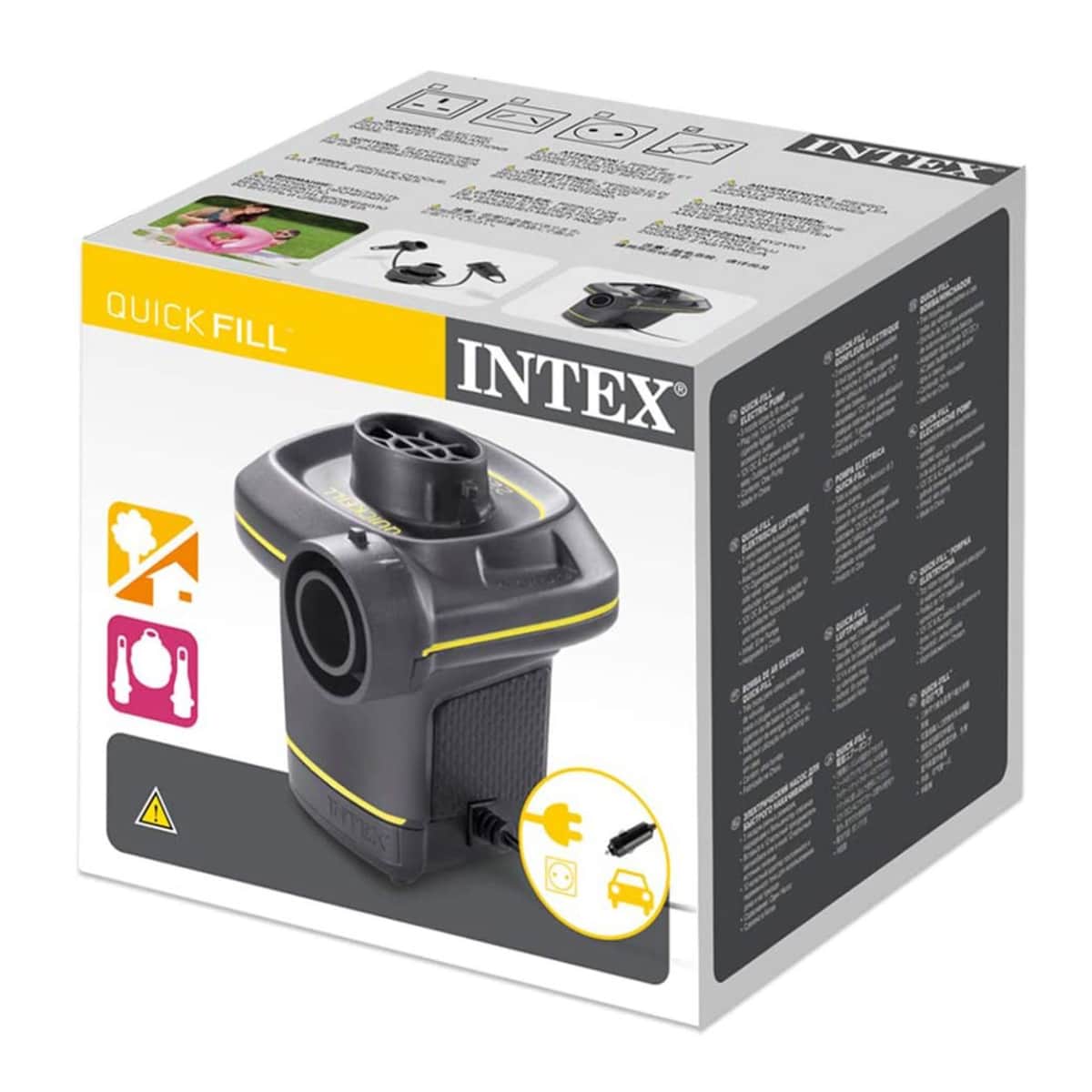 Intex Quickfill AC/DC Electric Pump Unisex