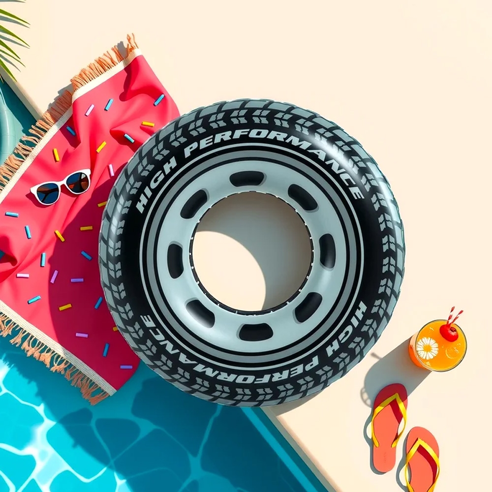 Intex Radial Tire Tubes Unisex, 8-10 Years