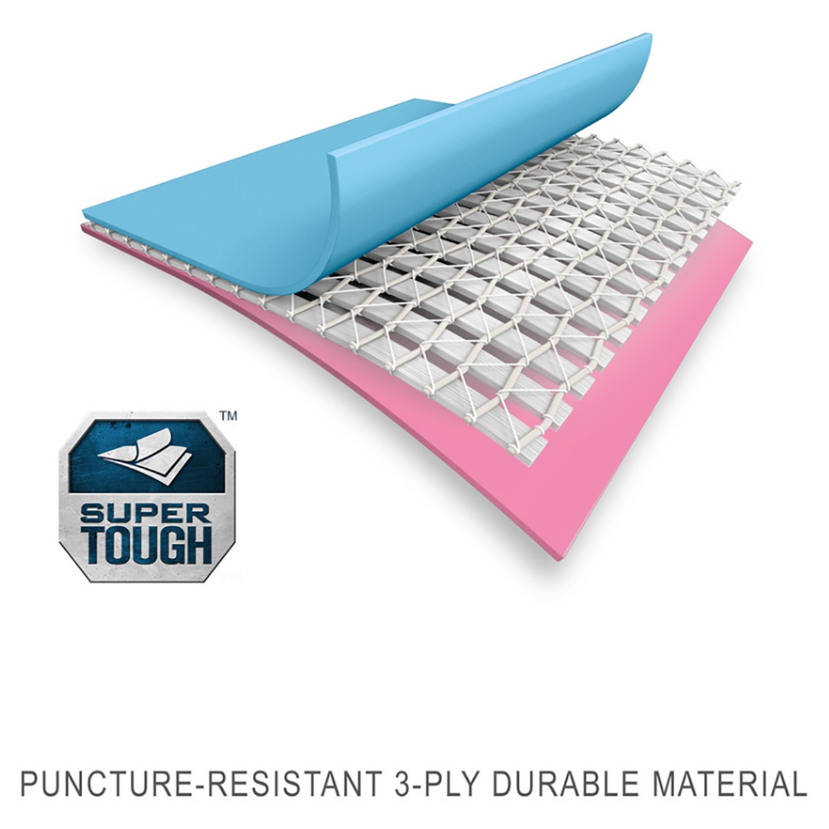 Intex Rectangular Frame Pool Unisex, 5-7 Years