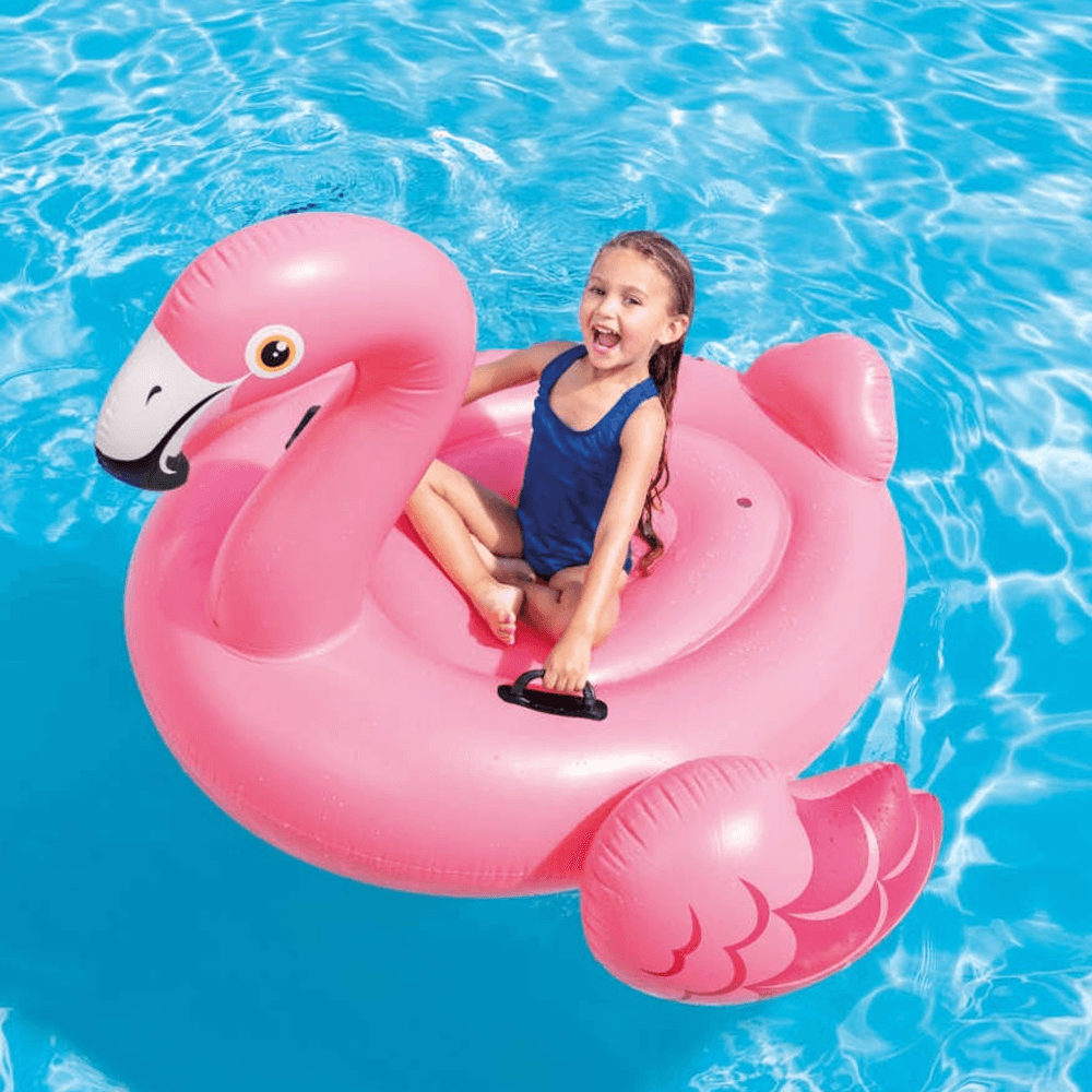 Intex Ride-On Flamingo Pool Float Unsiex, 3-4 Years