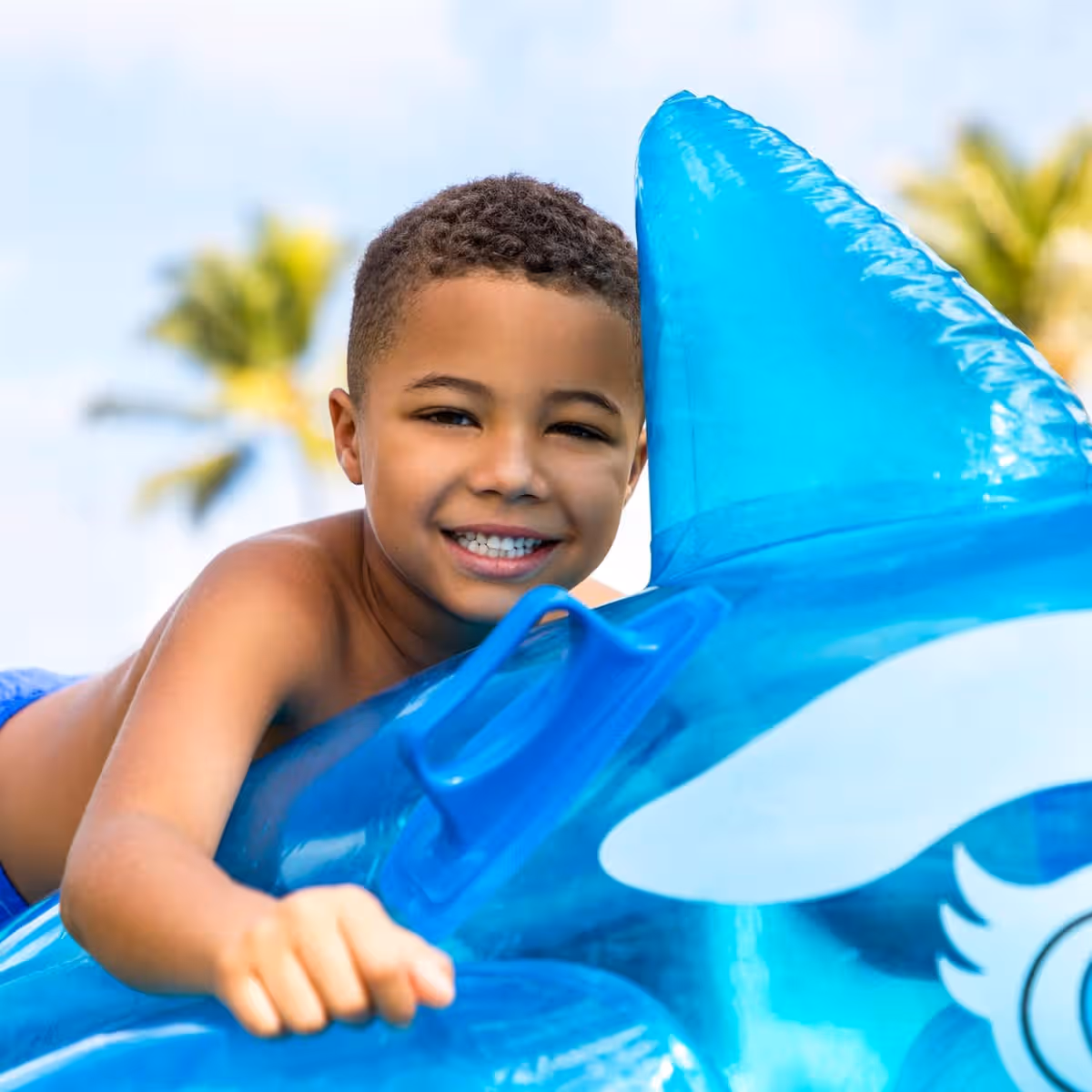 Intex Ride-On Lil Whale Pool Float Unisex, 3-4 Years