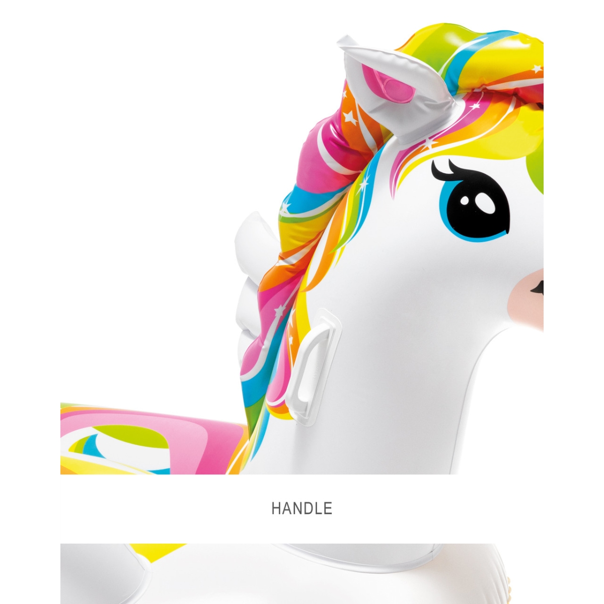 Intex Ride-On Unicorn Pool Float Unisex, 13+ Years