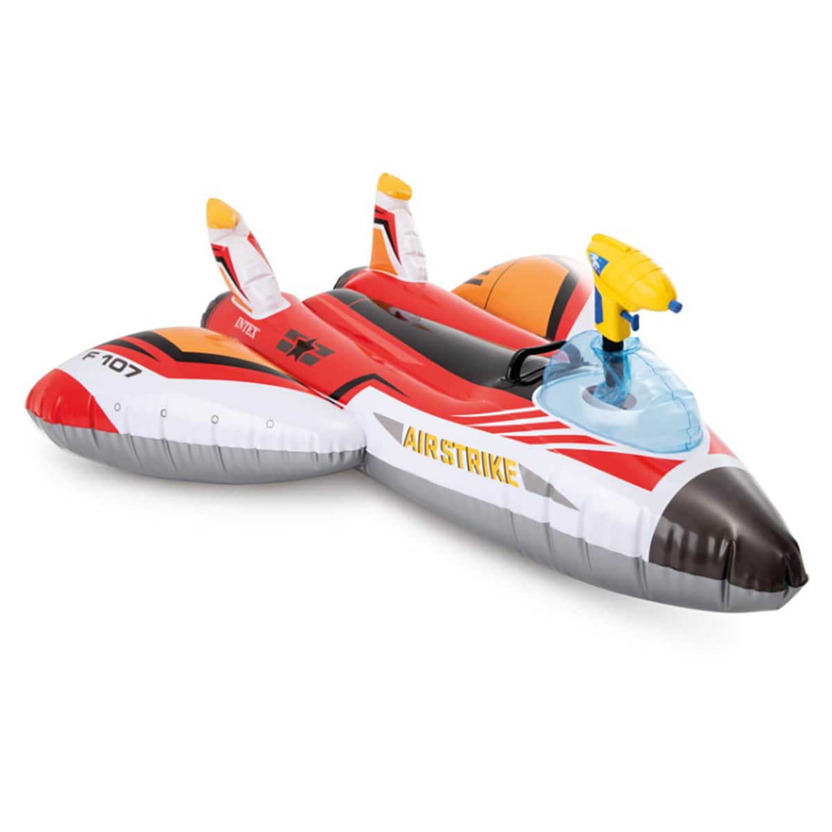 Intex Ride-On Assorted Water Gun Plane Pool Float Unisex, 3-4 Years