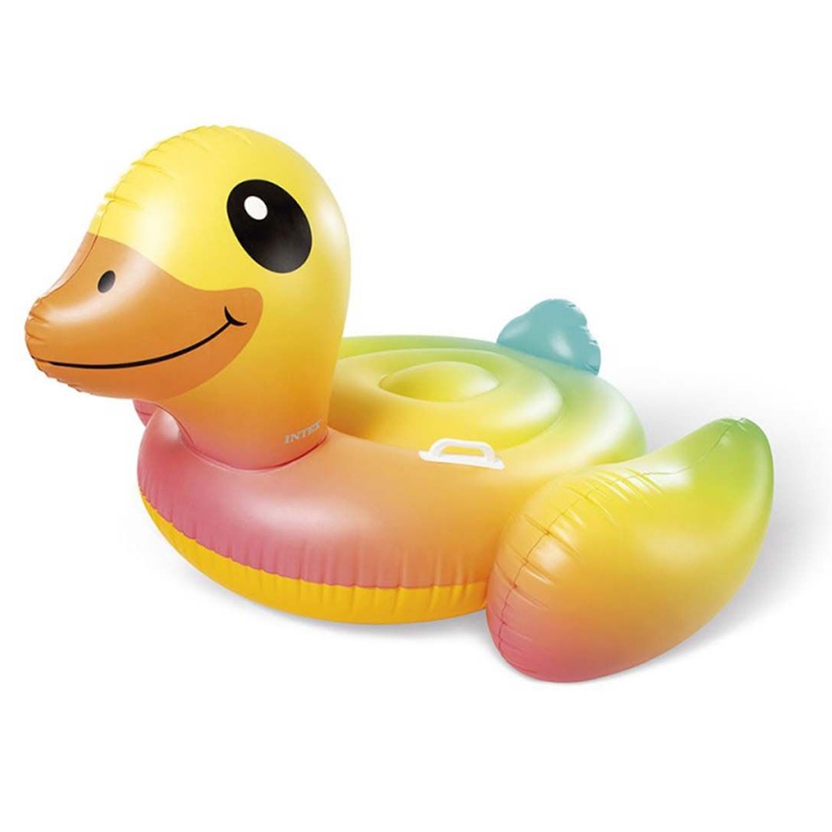 Intex Ride-On Yellow Duck Pool Float Unisex, 3-4 Years
