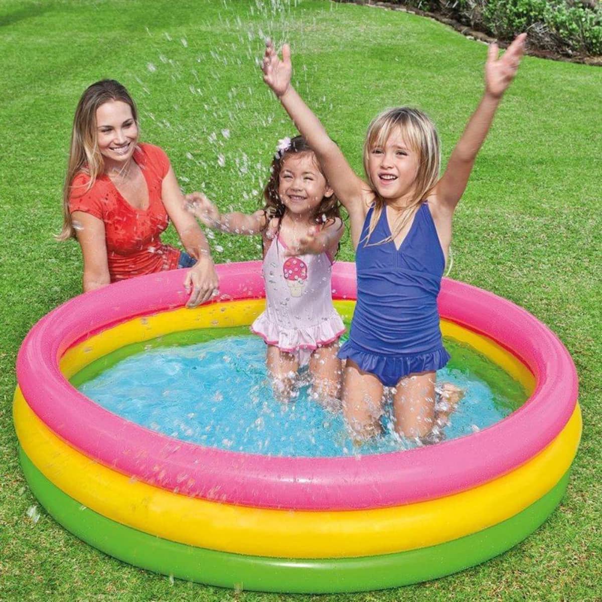 Intex Ring Pool, 617 Ltr, 1-2 Person, 3-4 Years