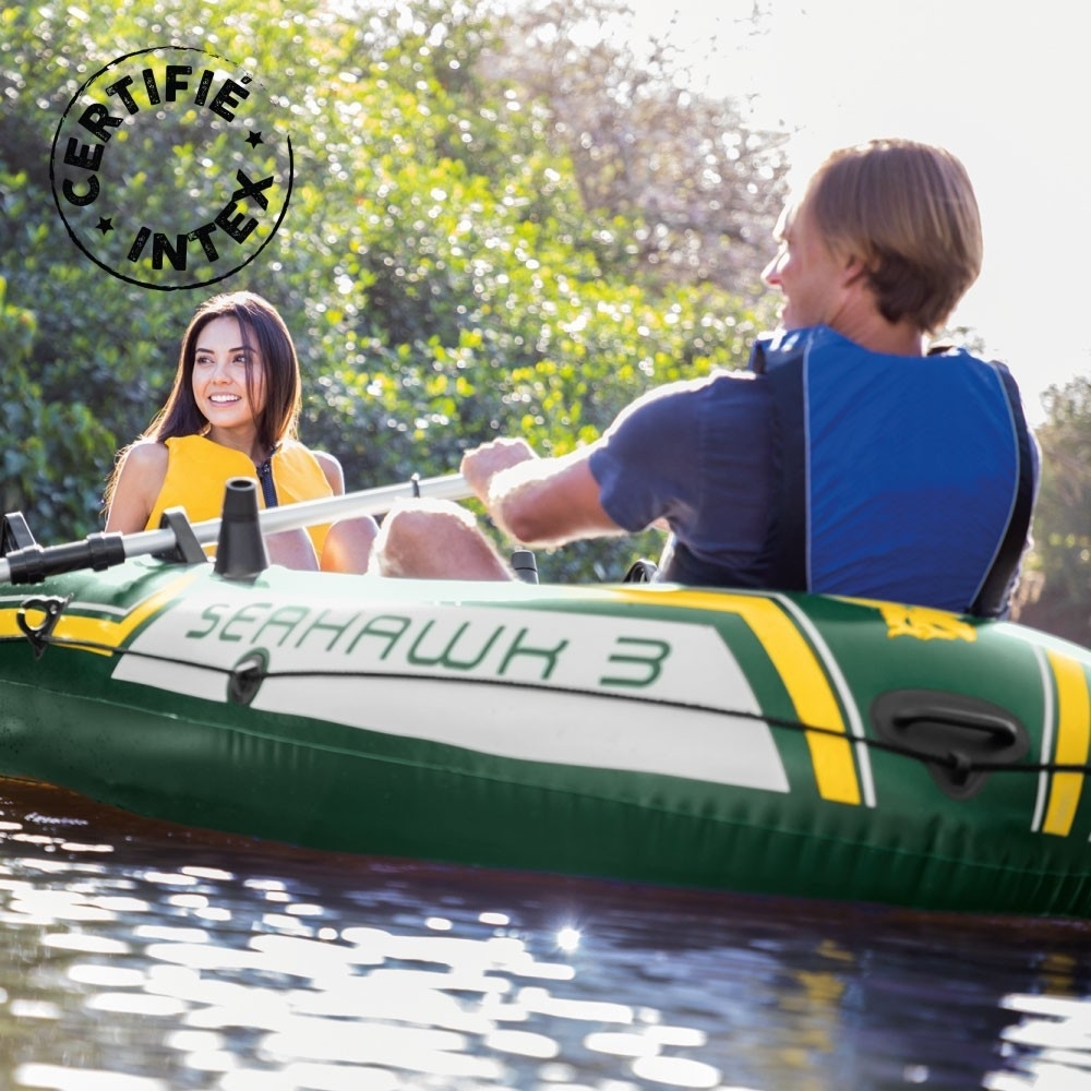 Intex Seahawk 3 Boat Set Unisex, 13+ Years
