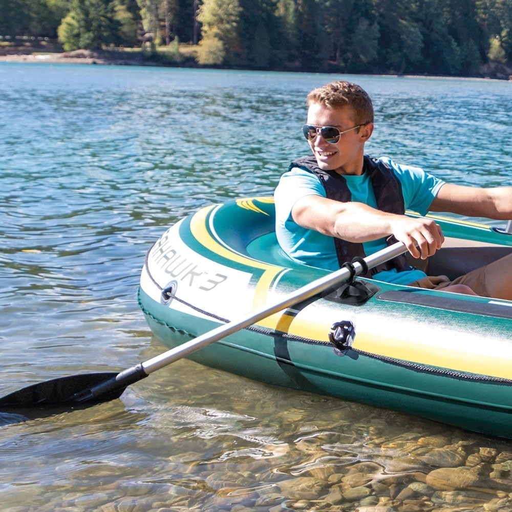 Intex Seahawk 3 Boat Set Unisex, 13+ Years
