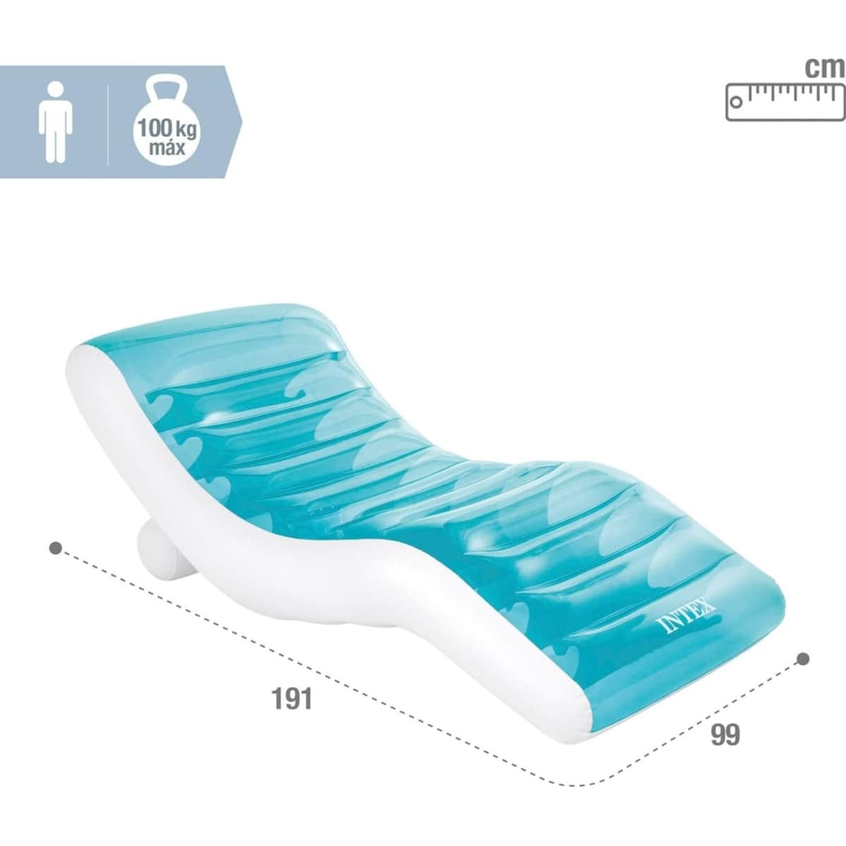 Intex Splash Lounge Inflatable Unisex, 13+ Years