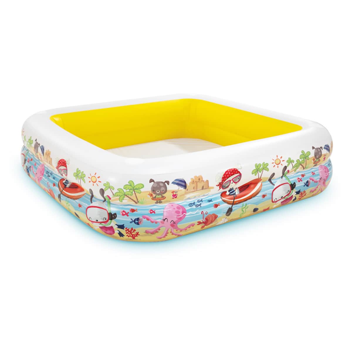 Intex Sun Shade Baby Pool, 295Ltr, 2 Persons, 3-4 Years