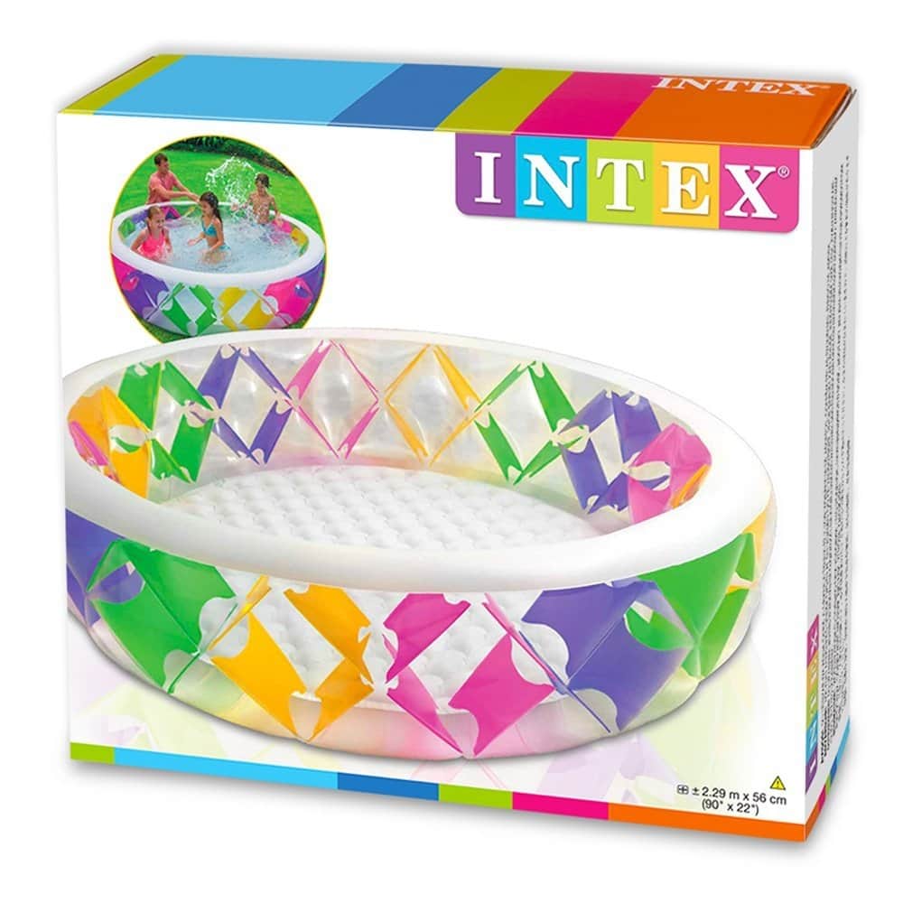 Intex Swim Center Pinwheel Pool Unisex, 5-7 Years