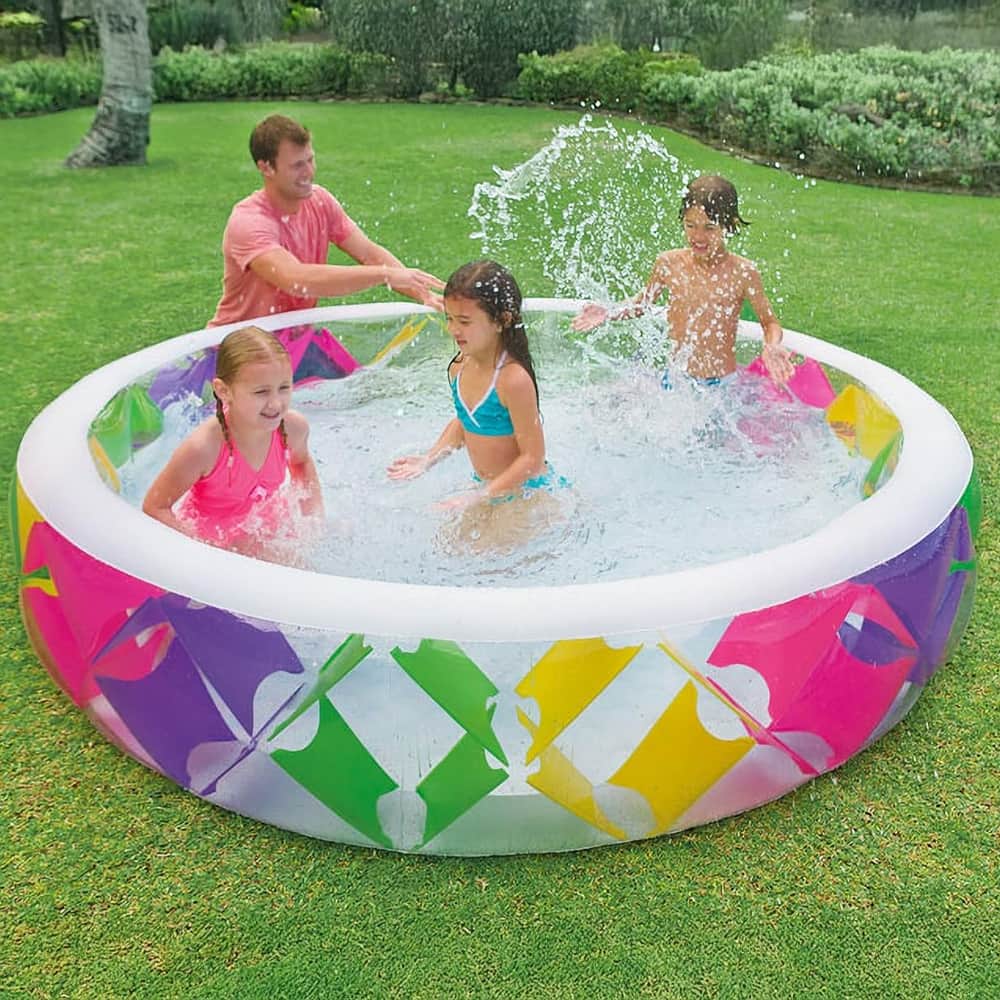 Intex Swim Center Pinwheel Pool Unisex, 5-7 Years