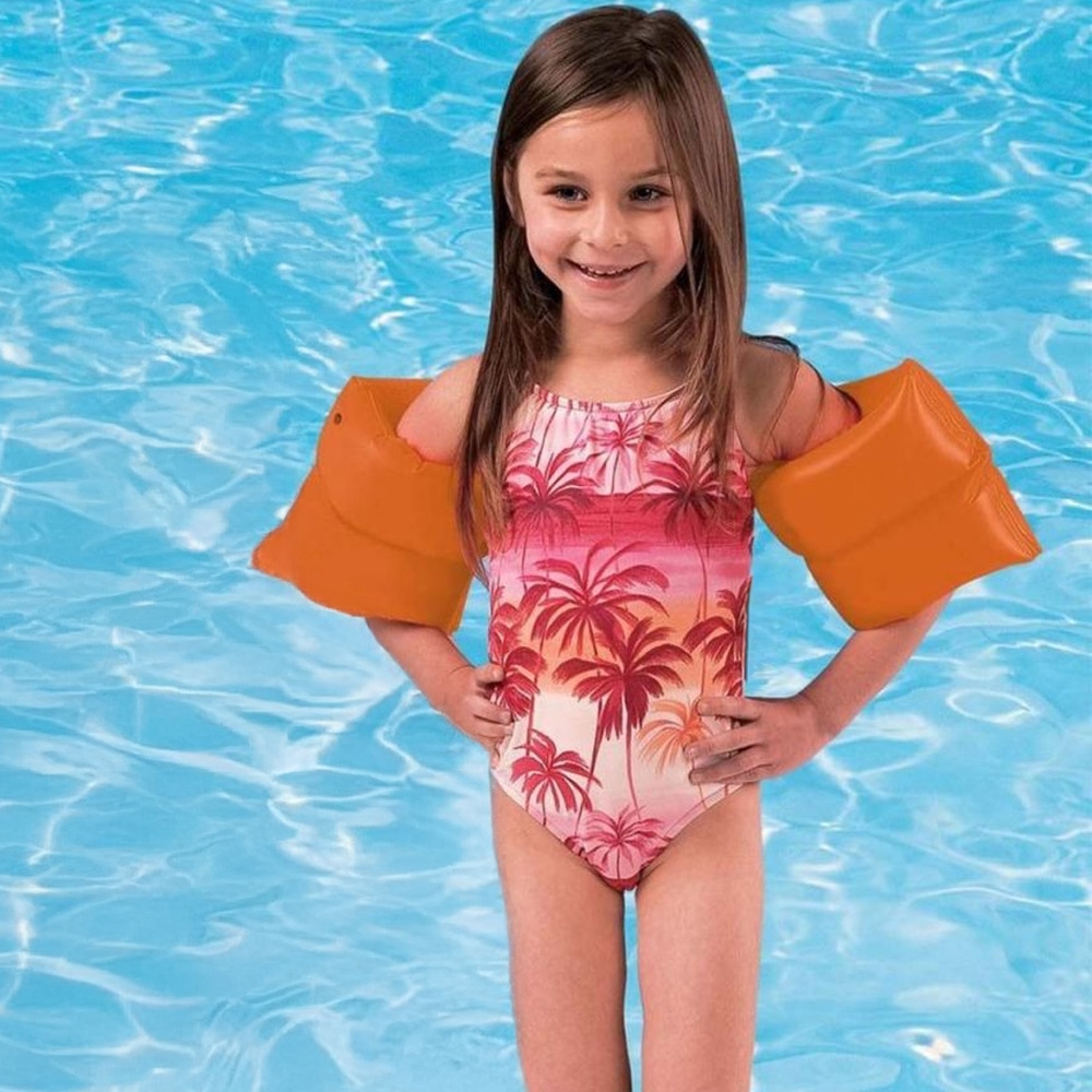 Intex Swimming Arm Bands Unisex, 3-4 Years, Pack of 2