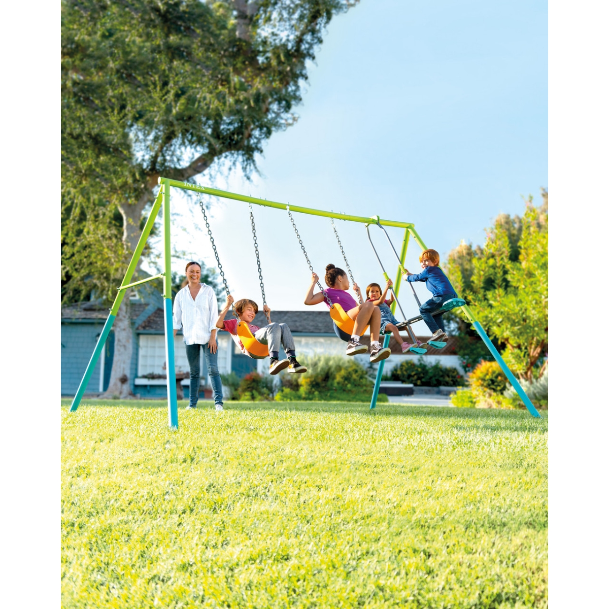 Intex Swing with 3-Function Play Set Unisex, 3-4 Years