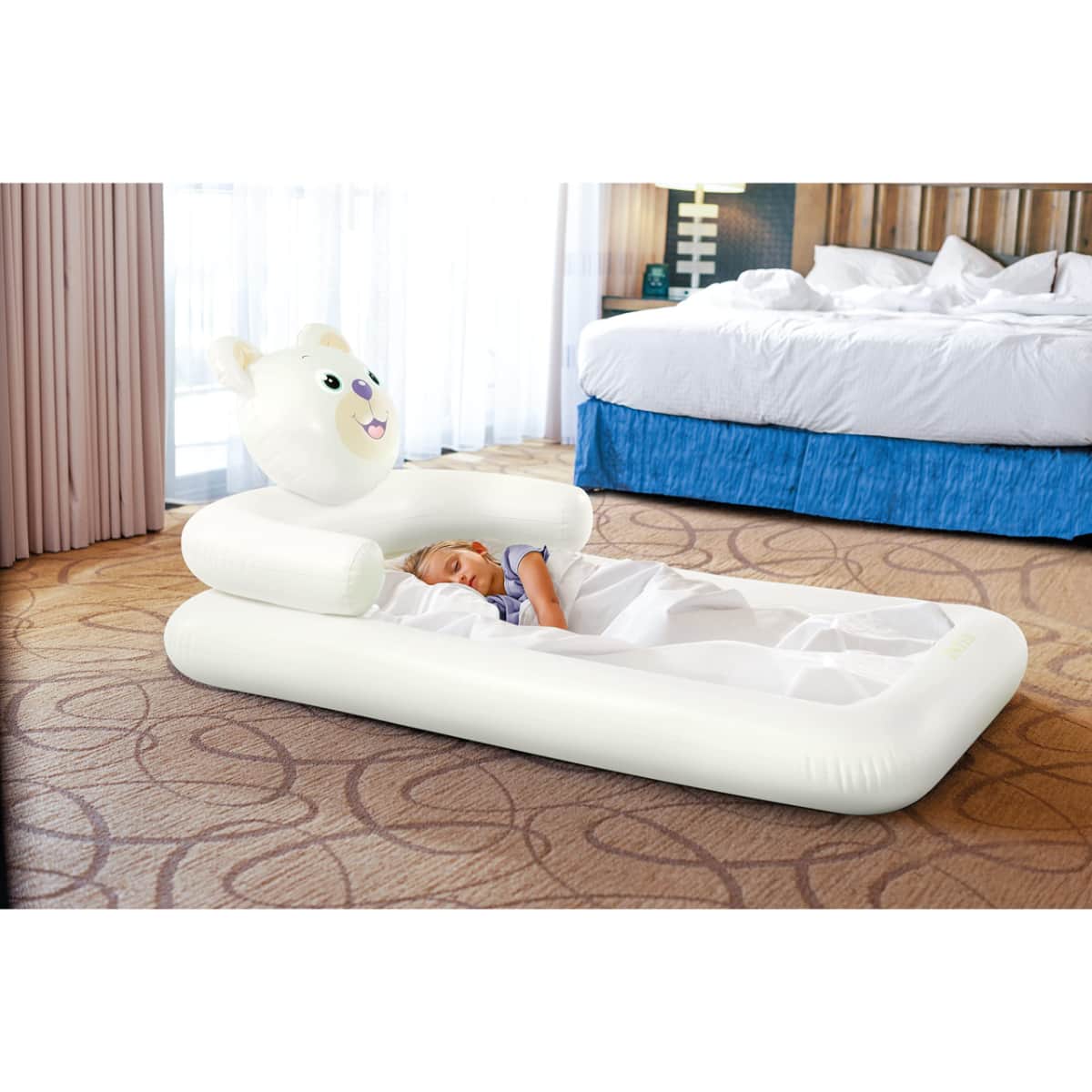 Intex Teddy Bear Kidz Travel Bed Set Unisex, 3-4 Years