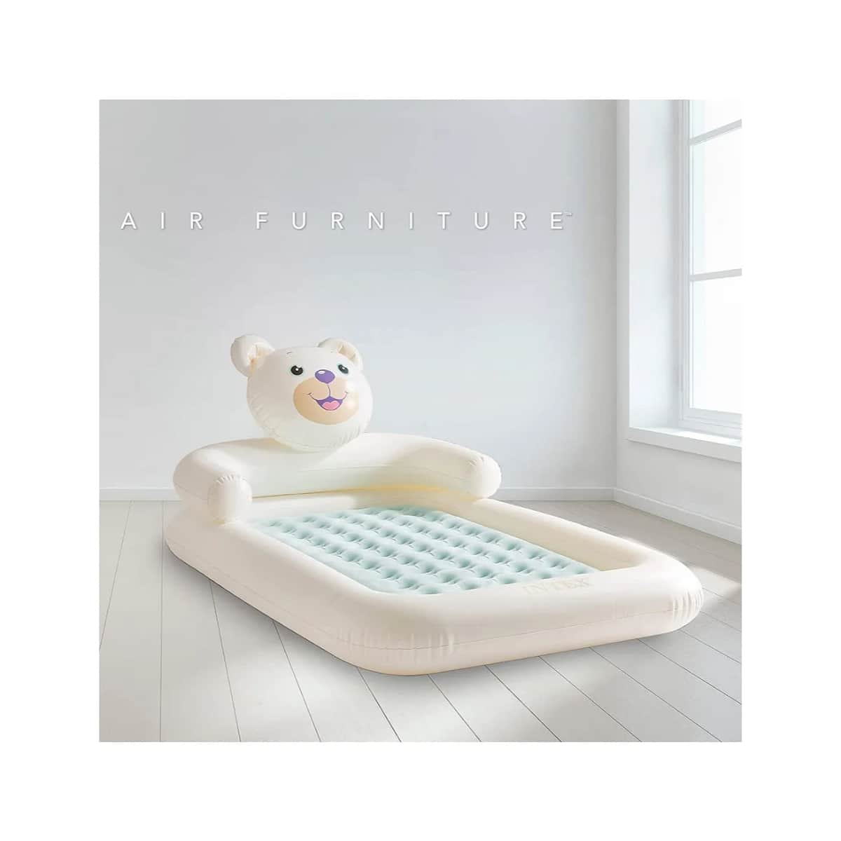 Intex Teddy Bear Kidz Travel Bed Set Unisex, 3-4 Years