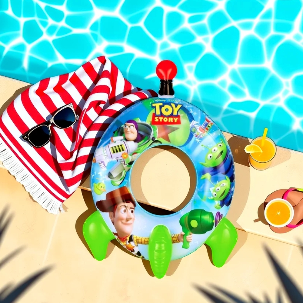 Intex Toy Story Rocket Swim Ring Unisex, 3-4 Years
