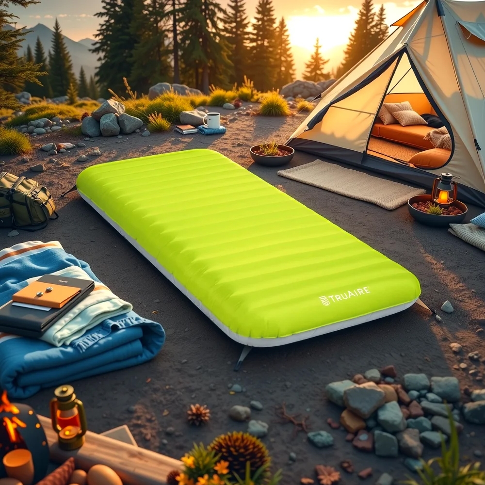 Intex TPU Dura-Beam Camping Mat with Air Pump Unisex