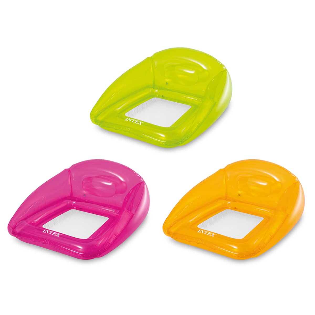 Intex Transparent Assorted Lounge Inflatable Unisex