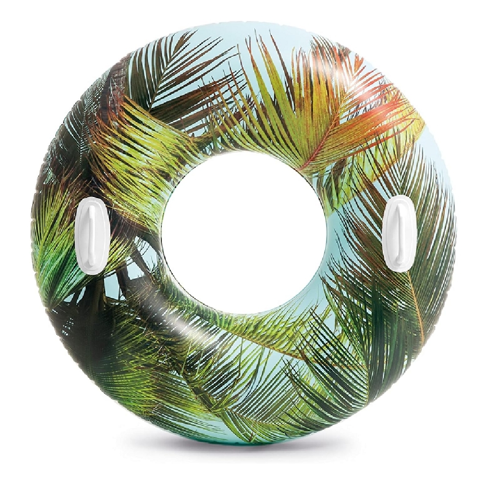 Intex Tropical Flower Transparent Tube Pool Float Unisex, 8-10 Years