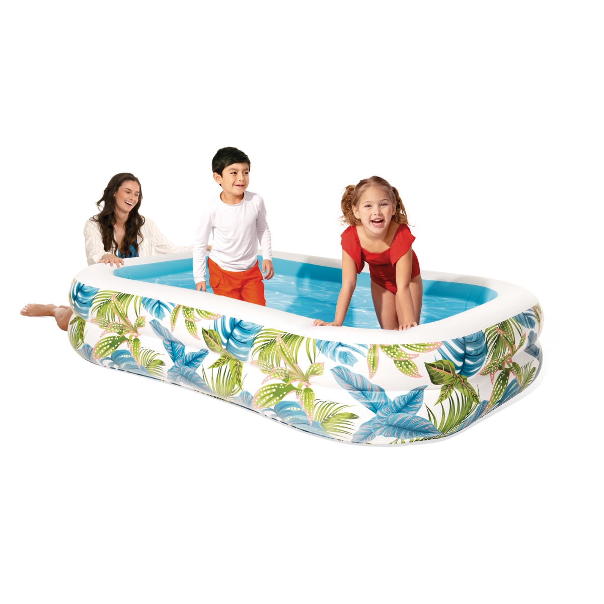 Intex Tropical Swim Center Family Inflatable Swimming Pool Unisex, 3-4 Years