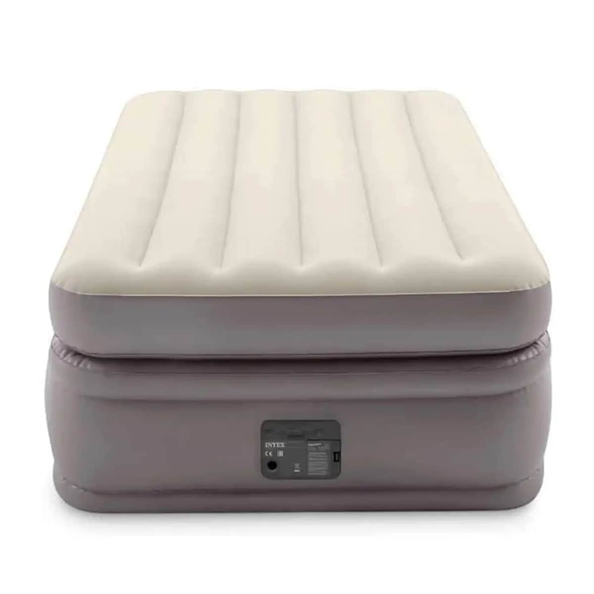 Intex Twin Comfort Elevated Airbed with FiberTech Unisex