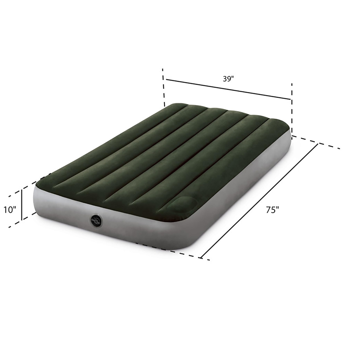Intex Twin Dura-Beam Downy Airbed Unisex