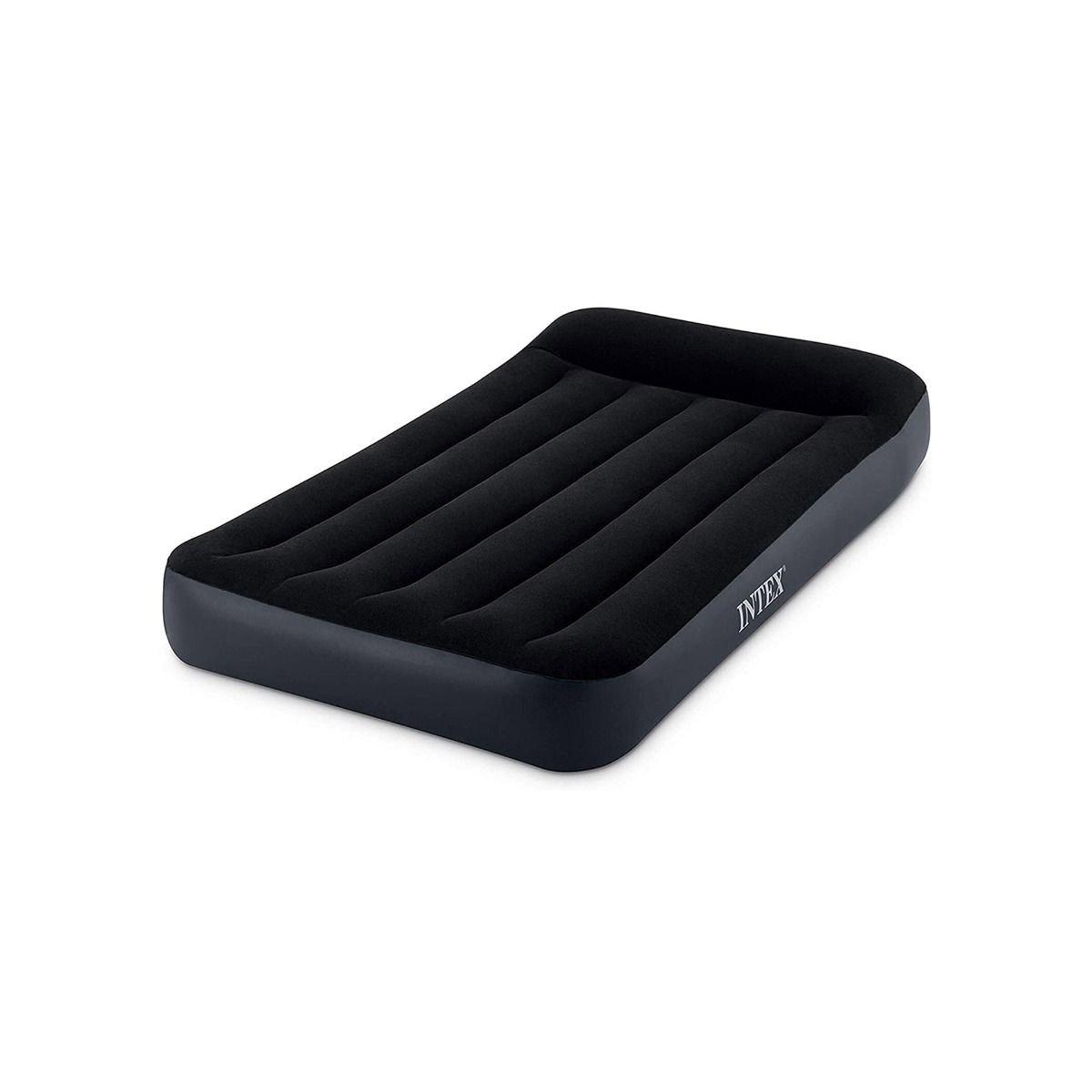 Intex Twin Pillow Rest Classic Airbed with Built-in Pump Unisex