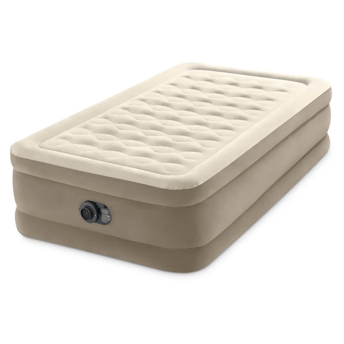 Intex Twin Ultra Plush Airbed with FiberTech Unisex