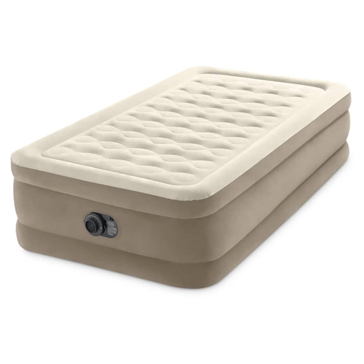 Intex Twin Ultra Plush Airbed with FiberTech Unisex