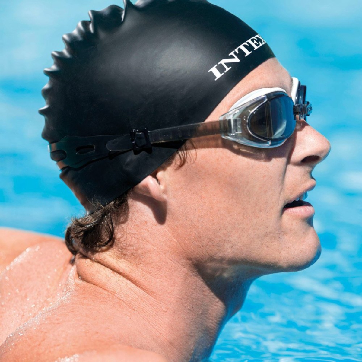 إنتكس نظارات سباحة ووتر برو للجنسين، 13 سنة فما فوق