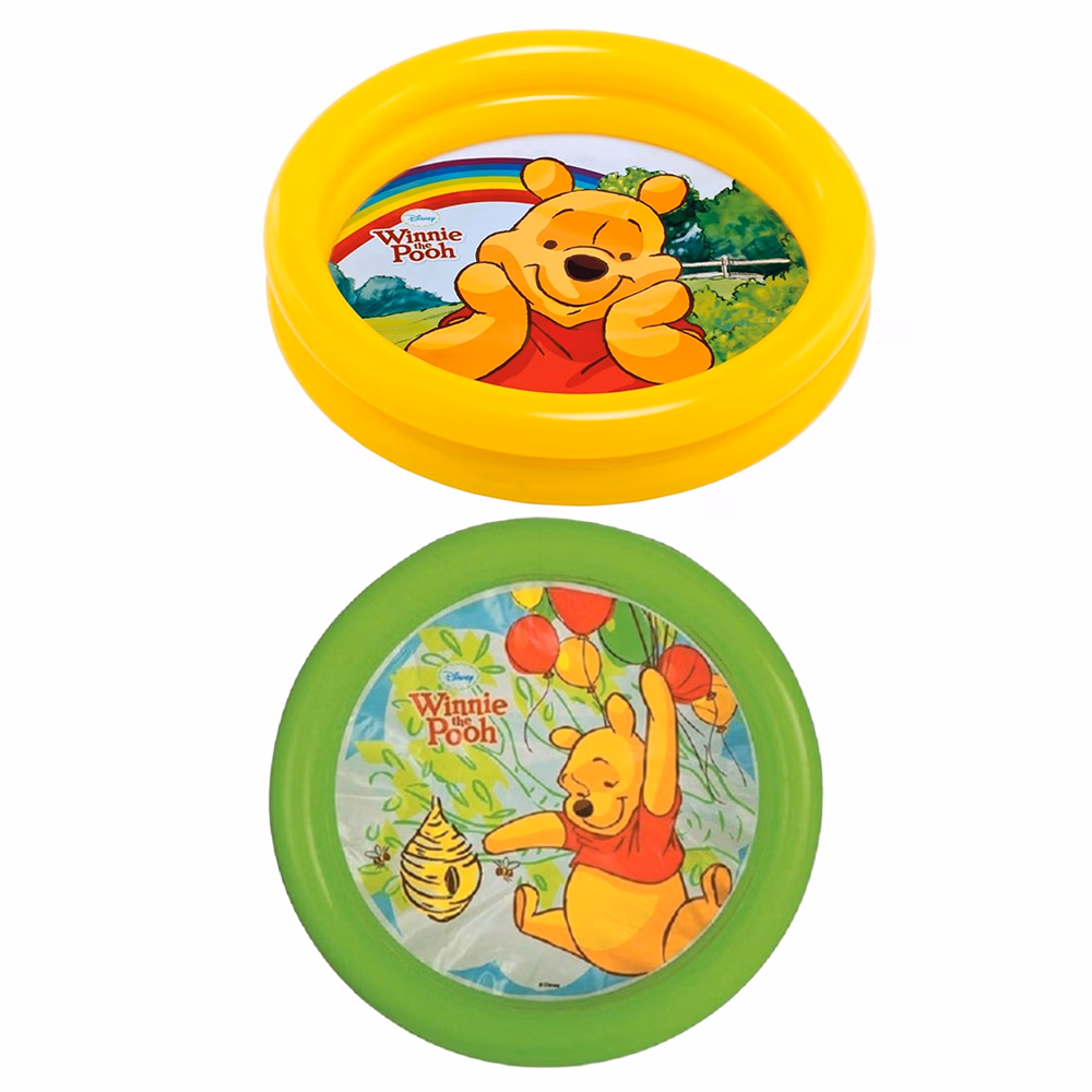 Intex Winnie The Pooh Baby Pool, 15 Ltr, 1 Person, 3-4 Years