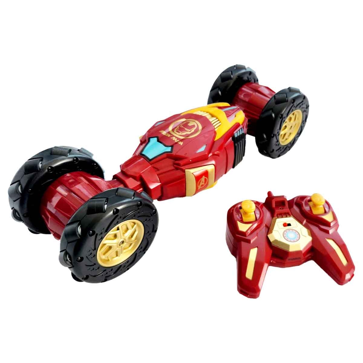 مارفل آيرون مان مركبة دريفت بحركات مميزة وانزلاق للأولاد، عمر 3-4 سنوات