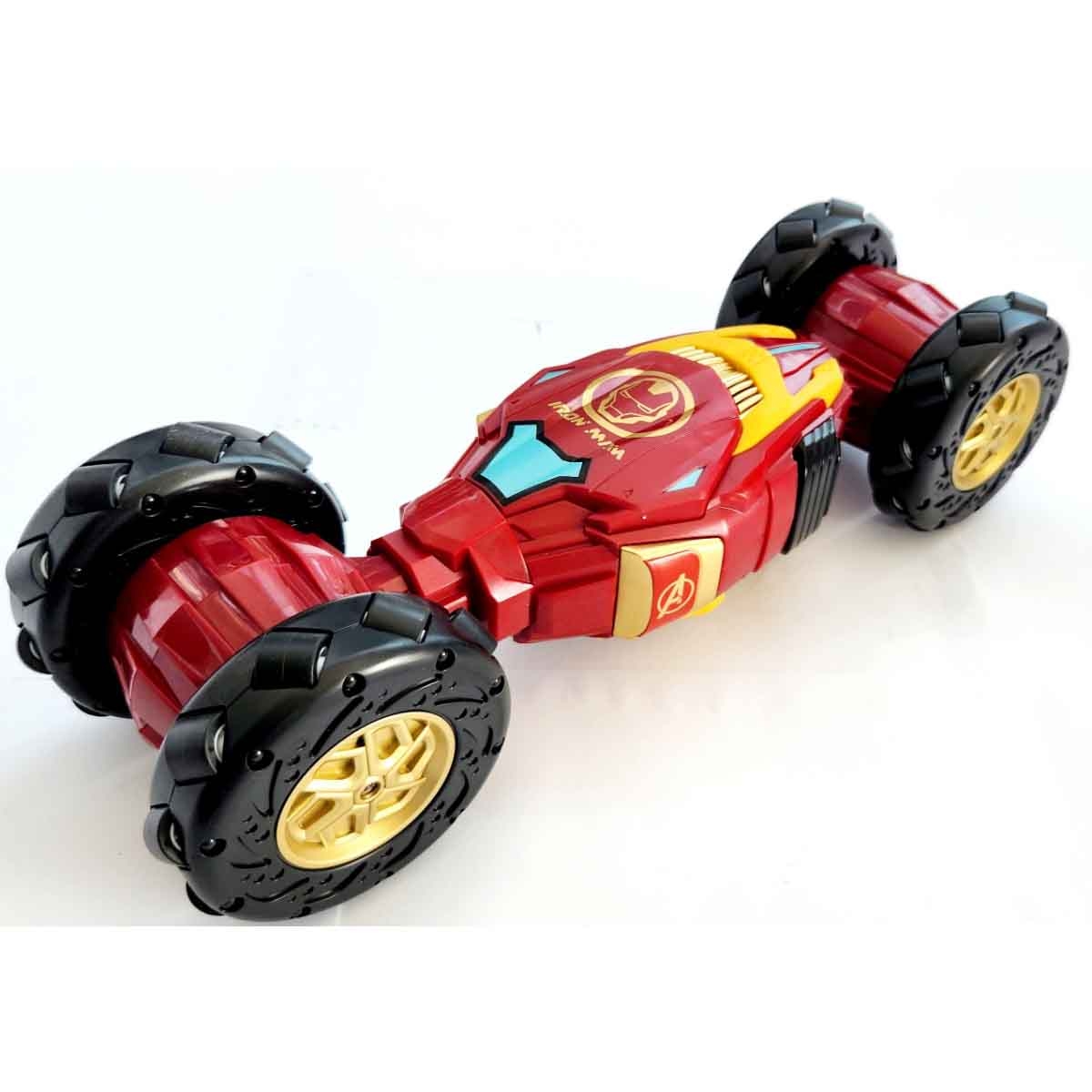 مارفل آيرون مان مركبة دريفت بحركات مميزة وانزلاق للأولاد، عمر 3-4 سنوات