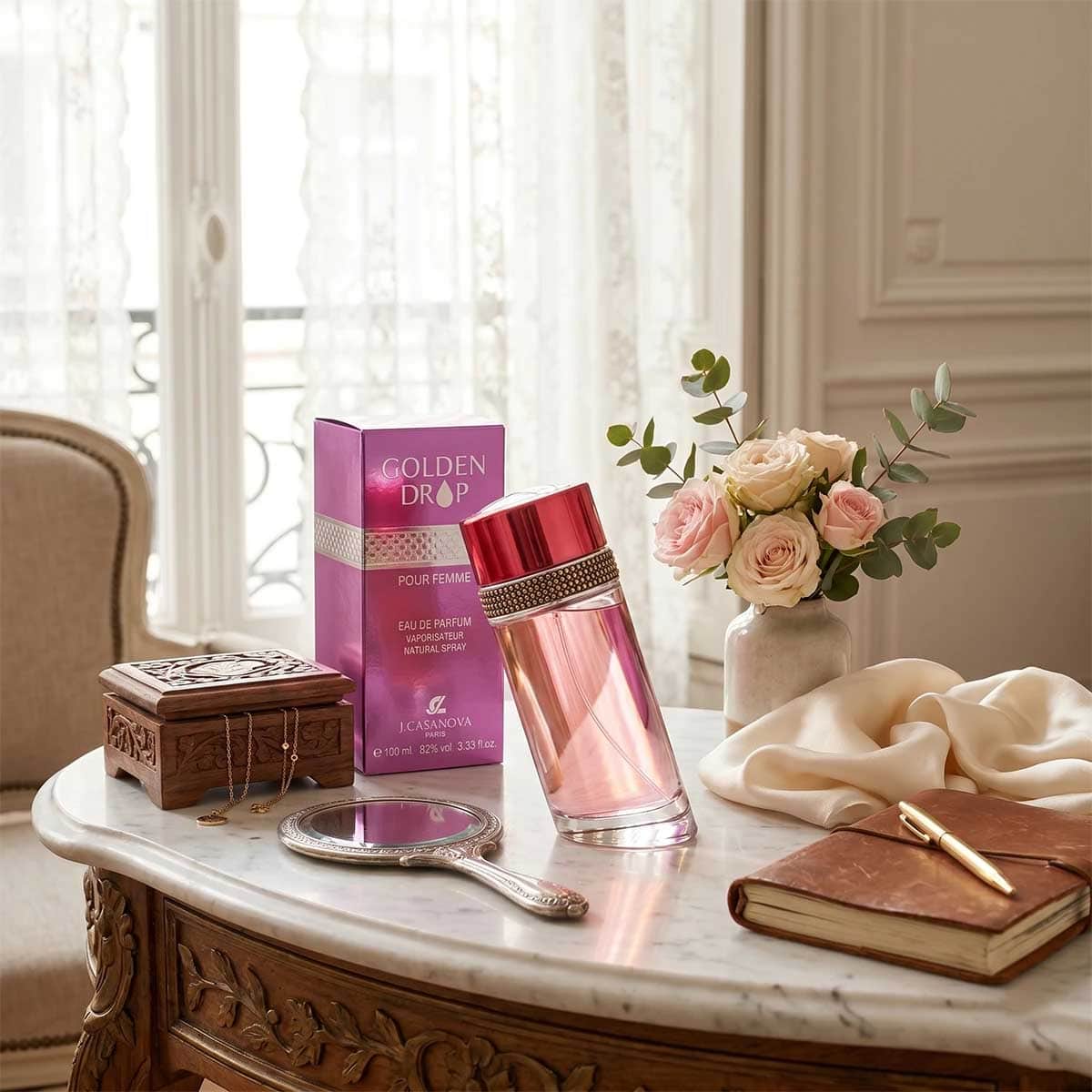 J.Casanova Golden Drop Eau De Parfum for Women