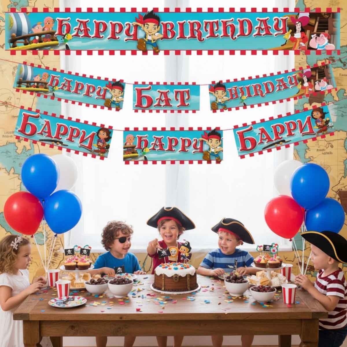 Disney Jake & The Neverland Pirates Foil Banner