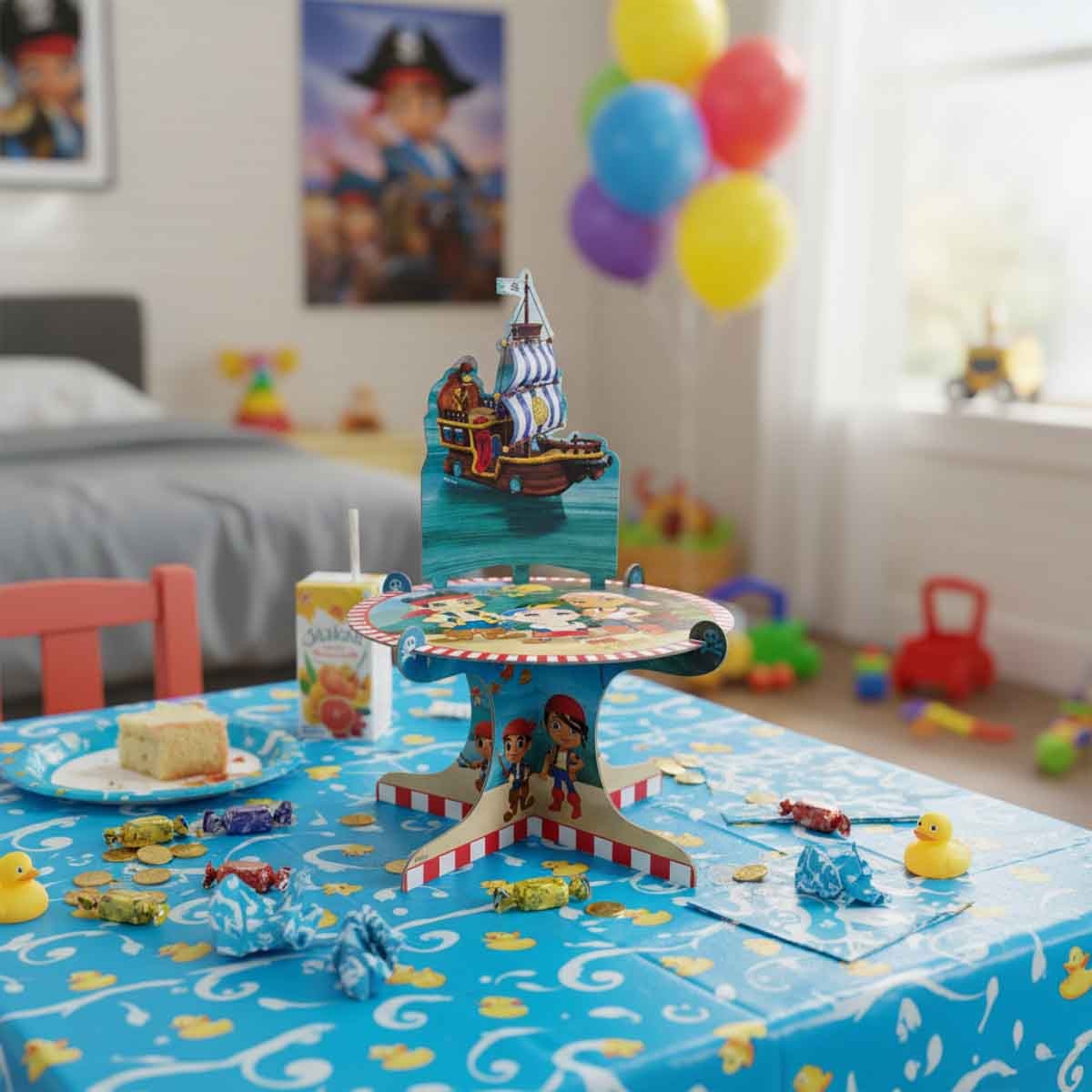 Disney Jake & The Neverland Pirates Single Level Cake Stand