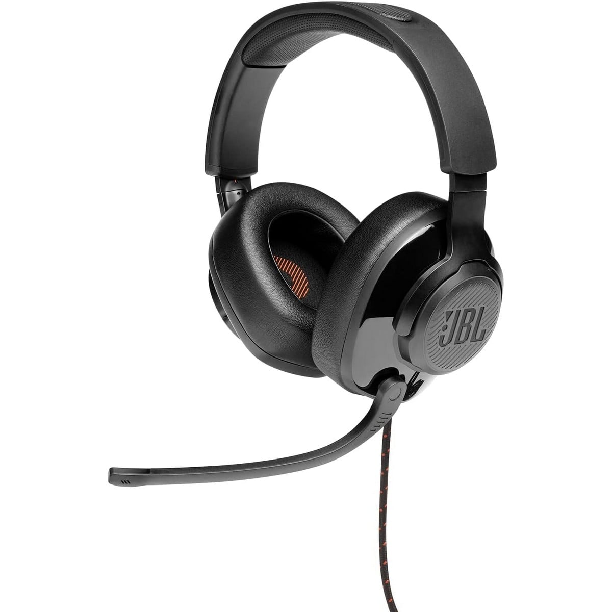 JBL Black Quantum 300 Wired Over-Ear Gaming Headphones