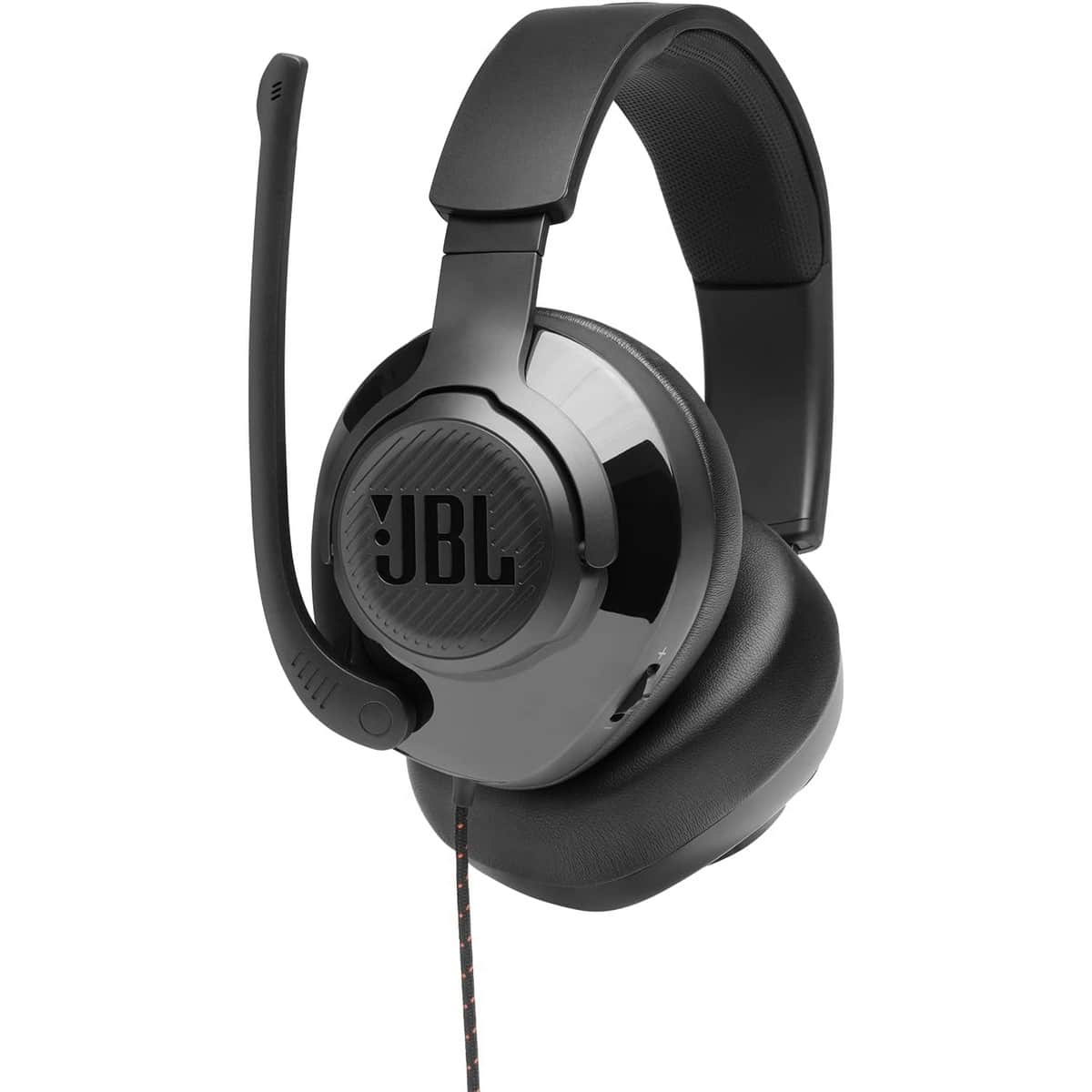 JBL Black Quantum 300 Wired Over-Ear Gaming Headphones