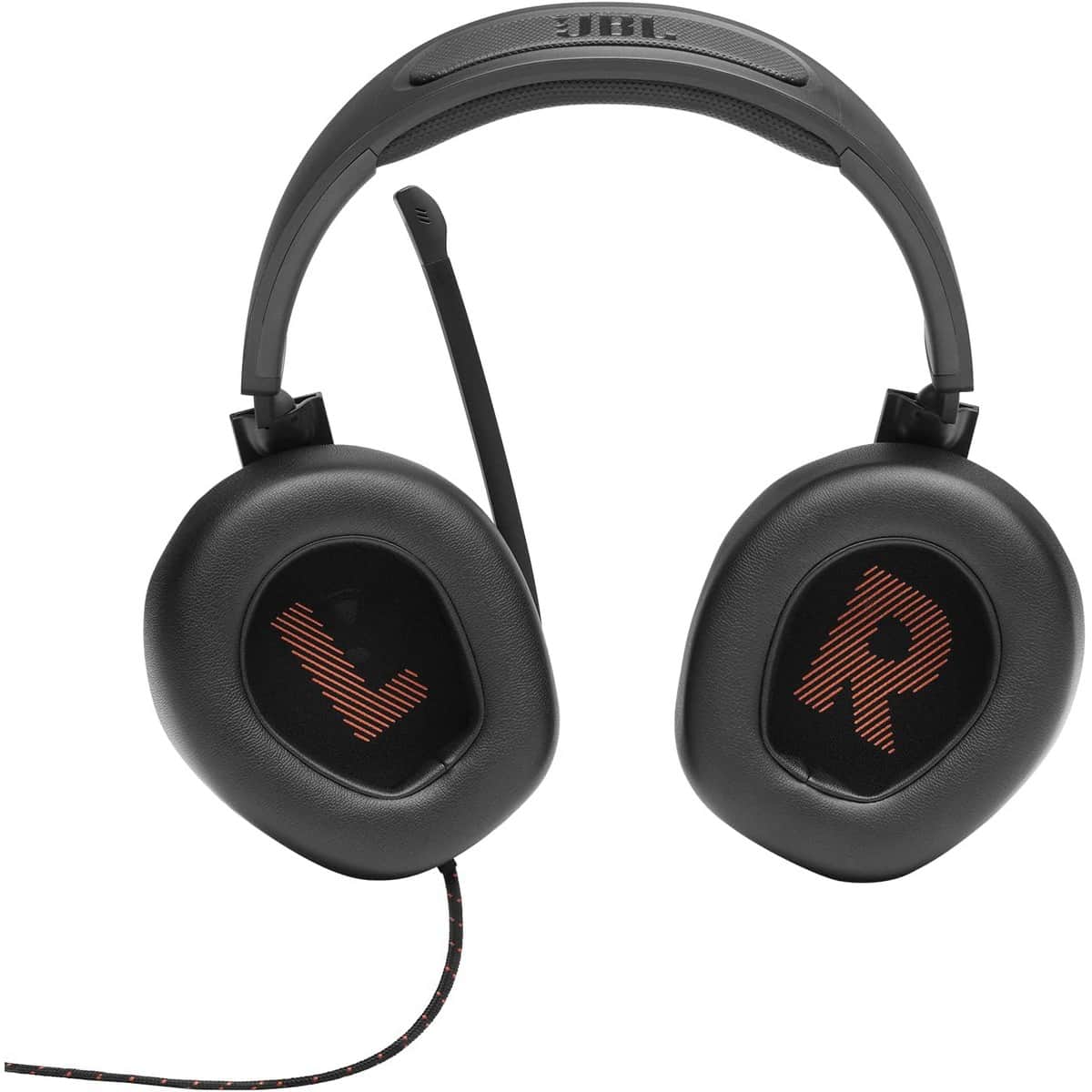 JBL Black Quantum 300 Wired Over-Ear Gaming Headphones