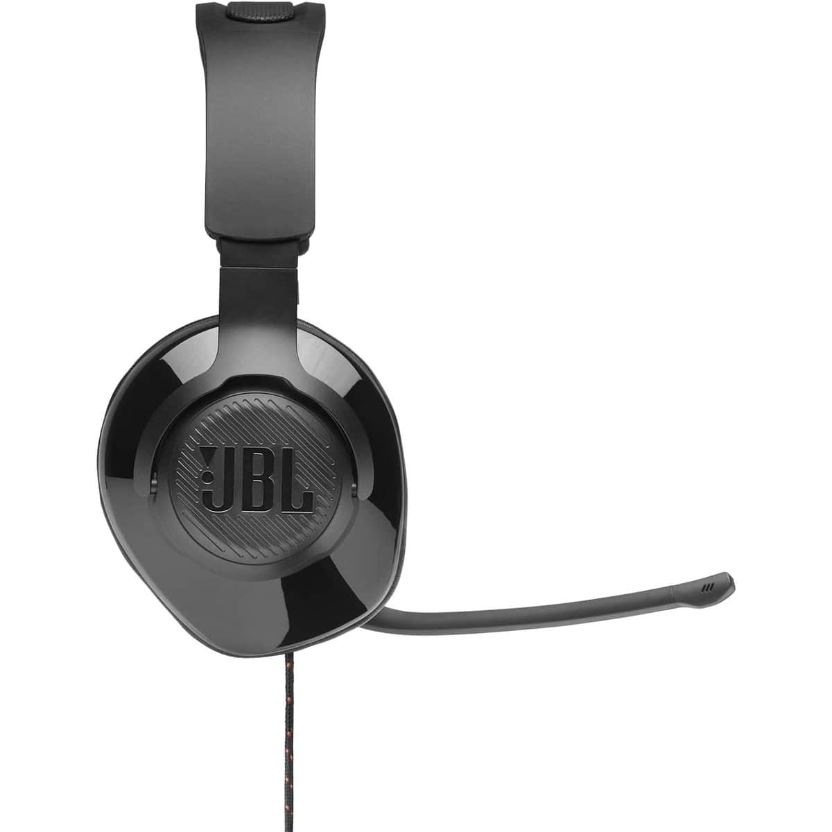 JBL Black Quantum 300 Wired Over-Ear Gaming Headphones