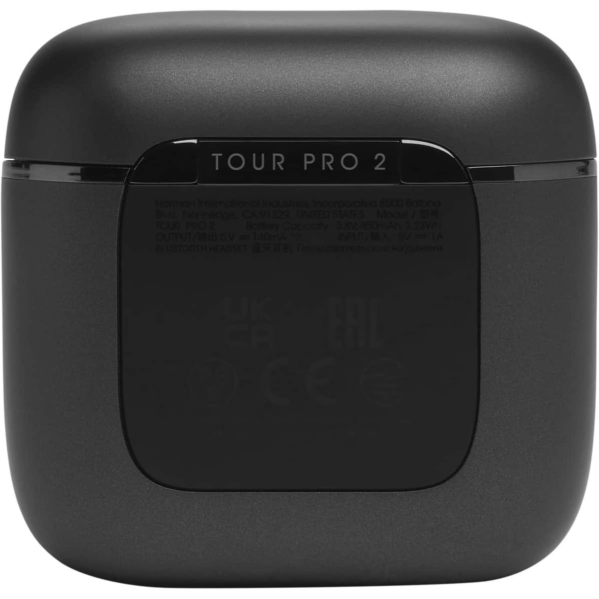 JBL Black Tour Pro 2 Active Noise Cancelling True Wireless Earbuds