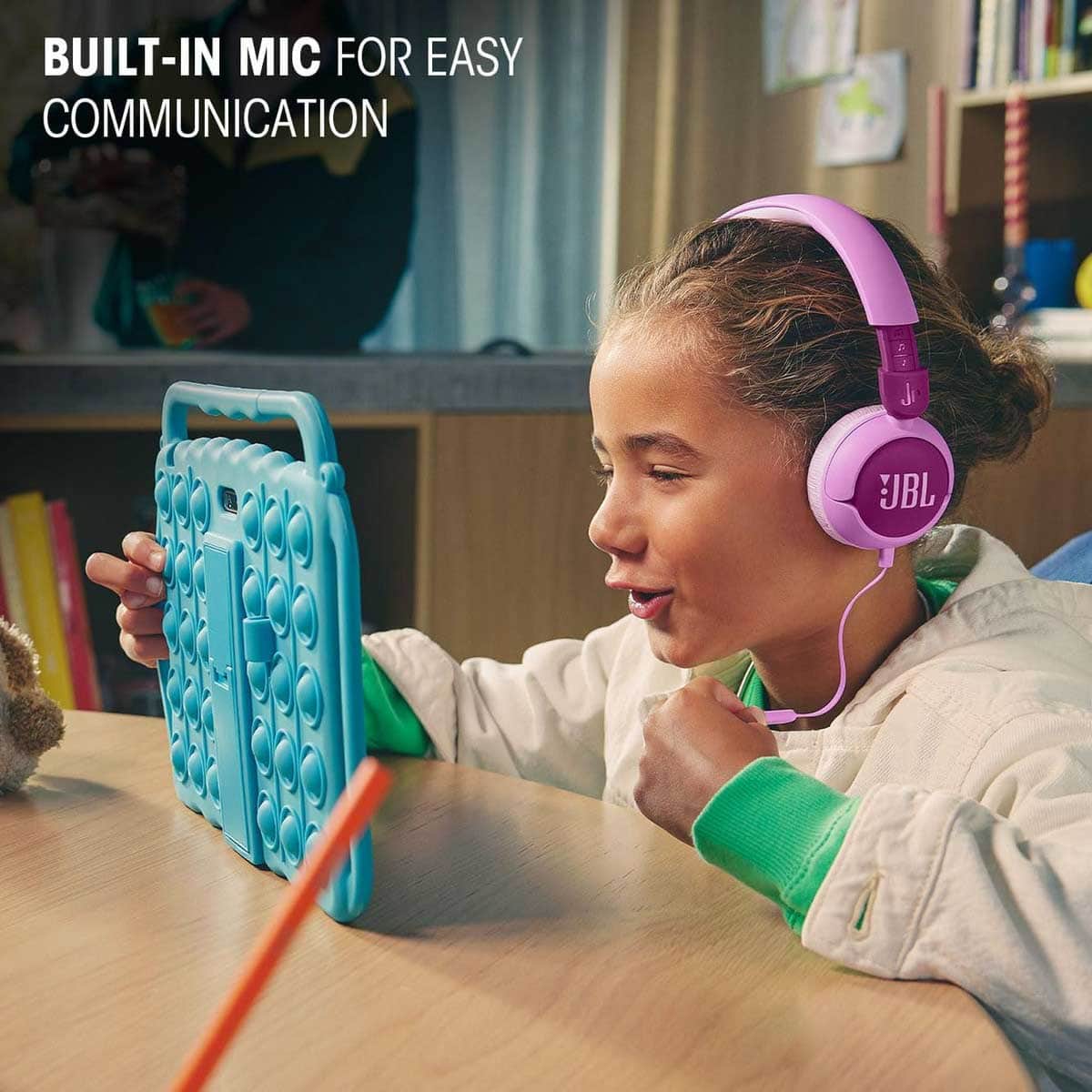JBL Junior 320 Wired On-Ear Kids Headphones
