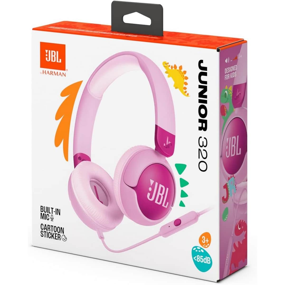 JBL Junior 320 Wired On-Ear Kids Headphones