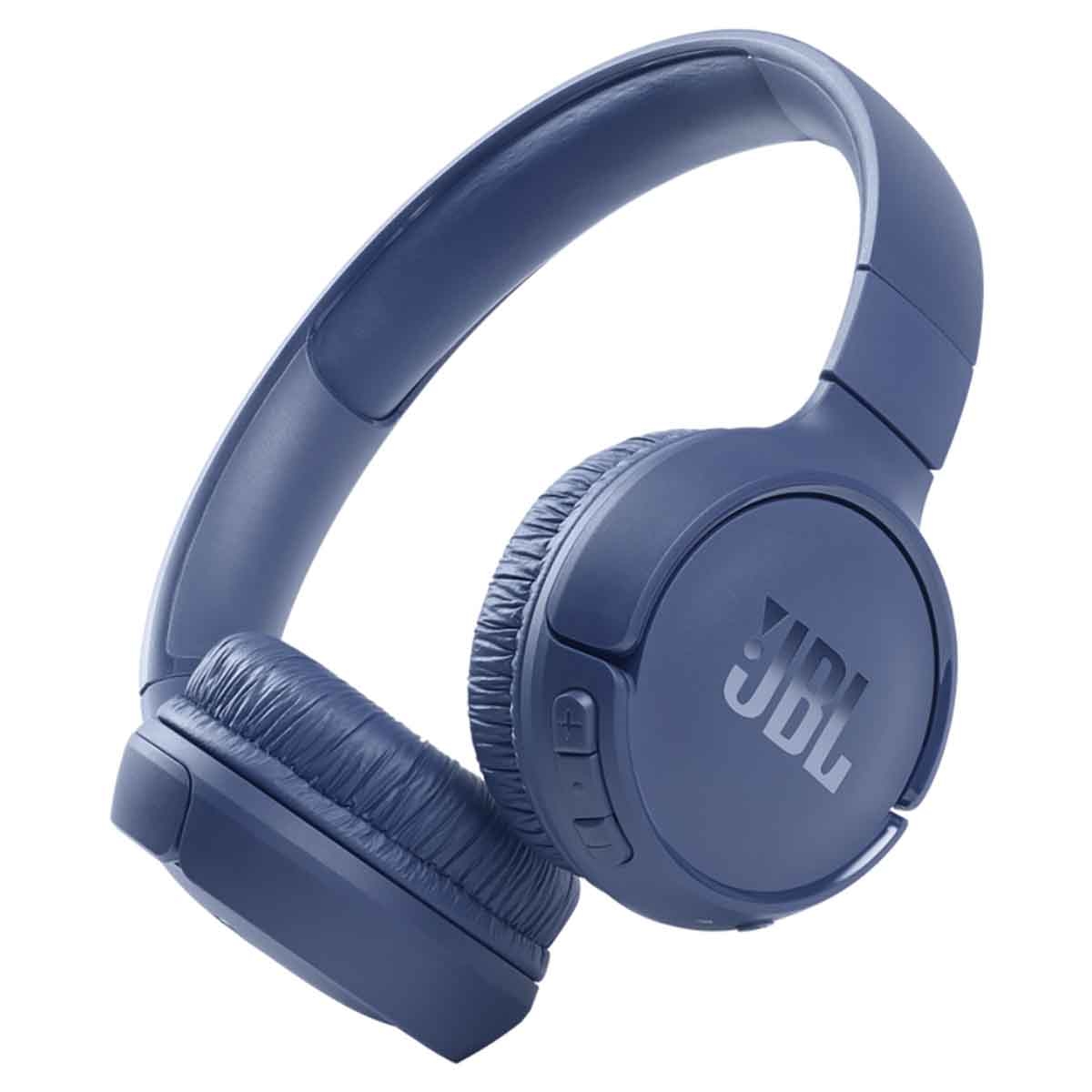 JBL Tune 510BT Wireless On-Ear Blue Headphones