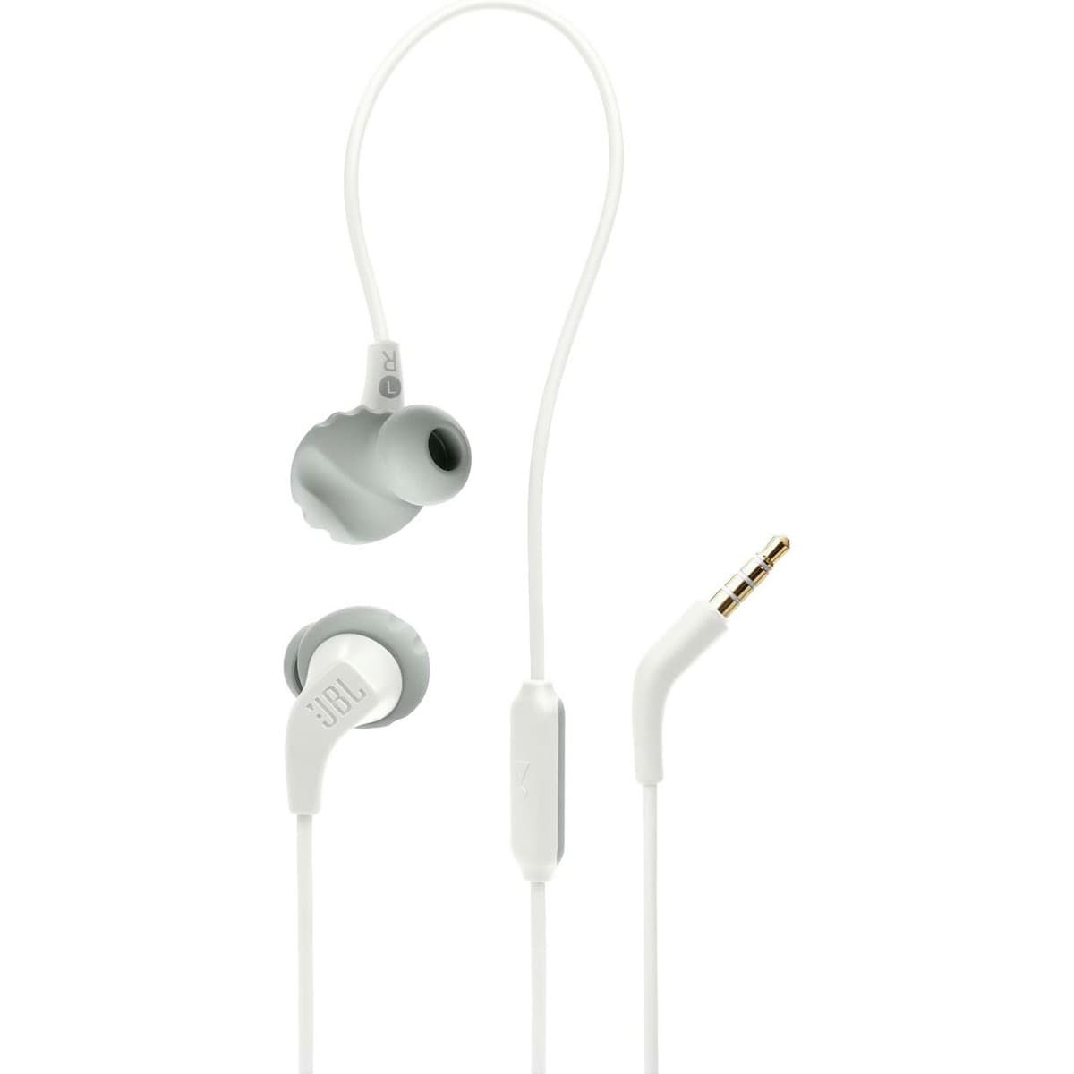 JBL White Endurance Run 2 In-Ear Wired Earphones